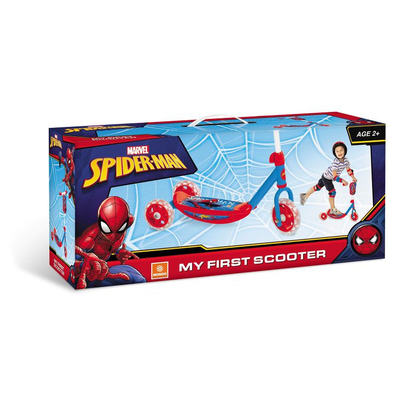 Koloběžka Spider Man dětská 3 kola