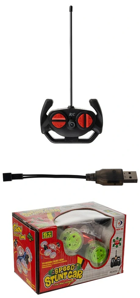 Akrobat auto Crazy Twister červené