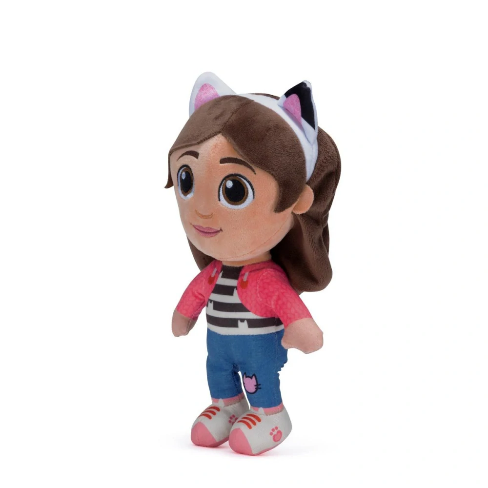 Gabby's Dollhouse SADA POLŠTÁŘEK,PLYŠOVÁ GABBY 25 cm
