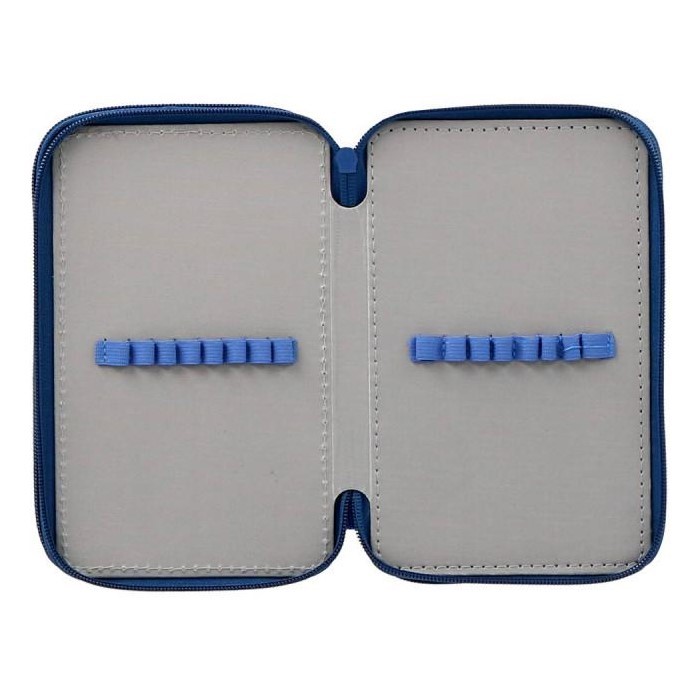 Penál 3-patrový/plný SPIRIT - Football Blue