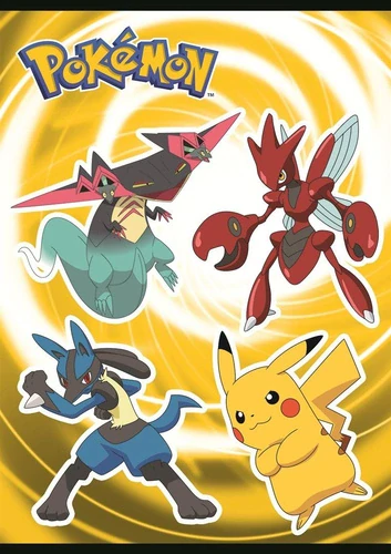 Školní sešit A5 Pokémon linkovaný 4 druhy