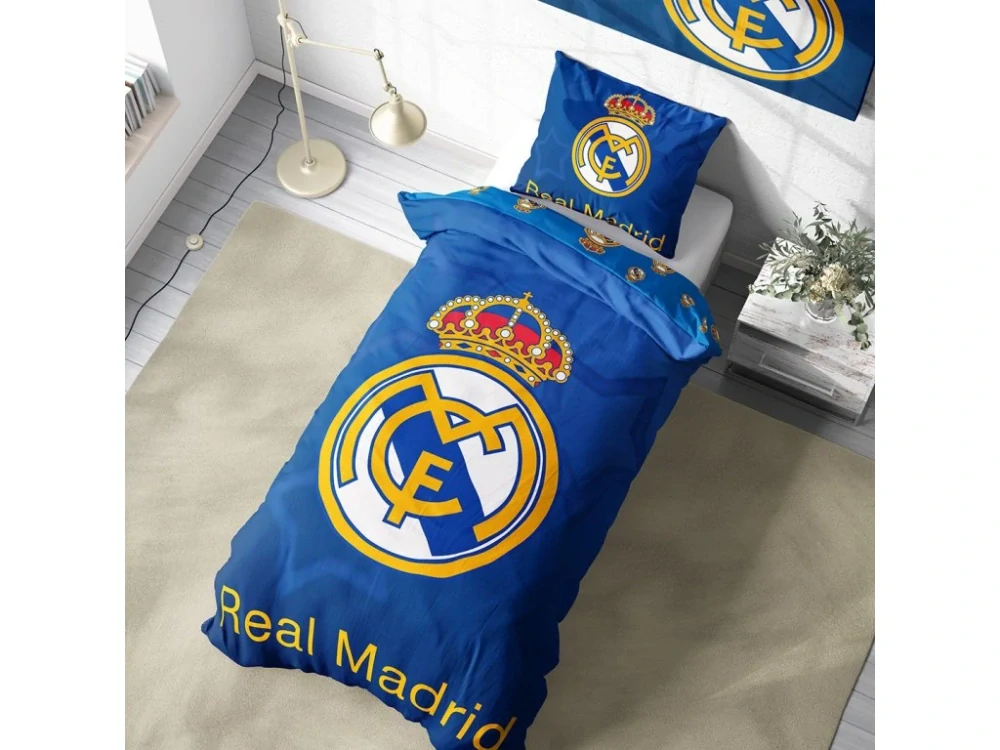 CARBOTEX Povlečení Real Madrid Blue Stars 140x200/ 70x90