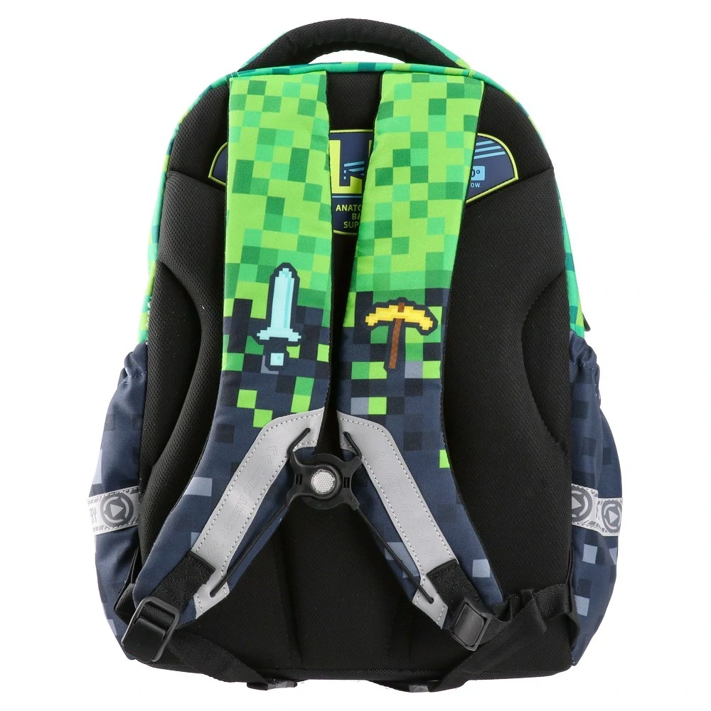 ZVÝHODNĚNÁ ŠKOLNÍ SADA 11KS S BATOHEM PIXEL MINES