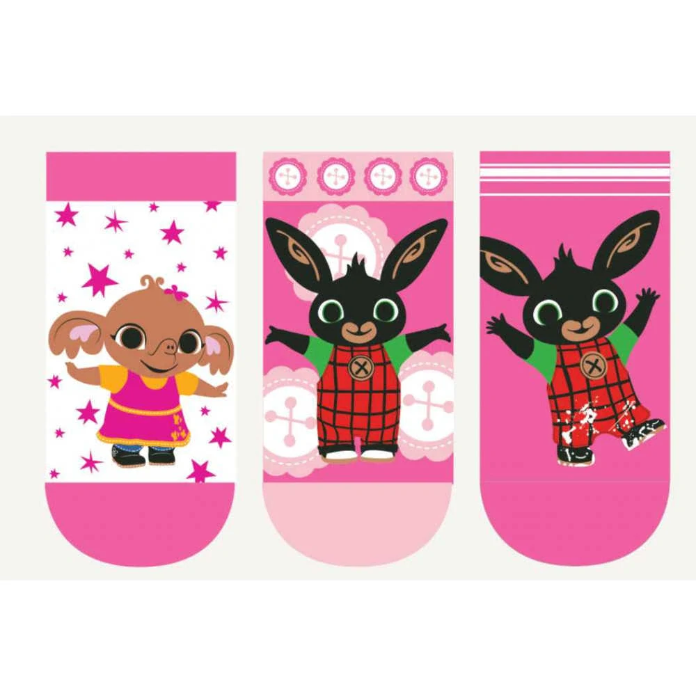 DÍVČÍ KOTNÍČKOVÉ PONOŽKY KRÁLÍČEK BING