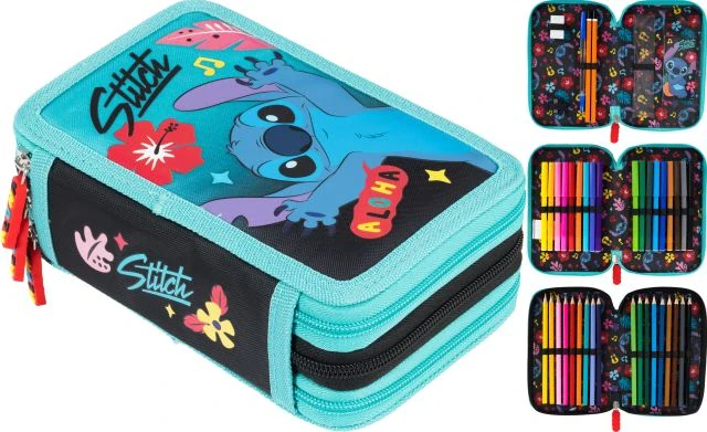 Zvýhodněná školní sada Stitch Aloha Mint 10ks
