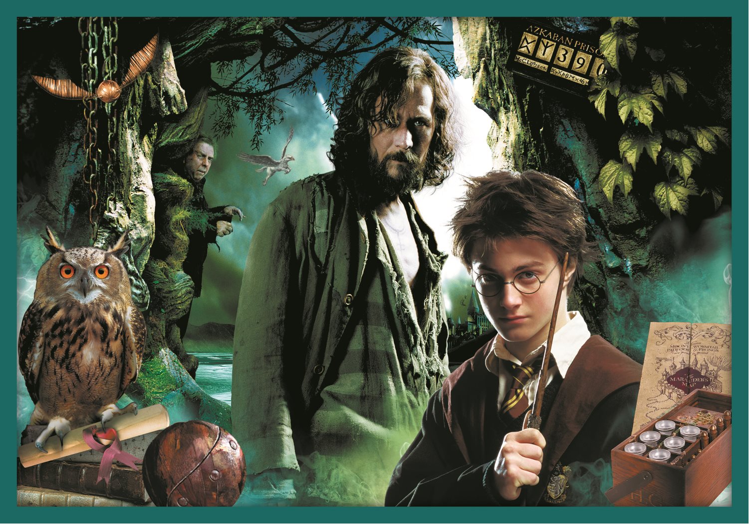 PUZZLE Harry Potter MEGA PACK 10v1