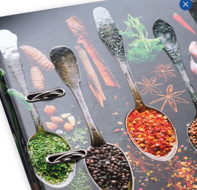 DESIGNOVÝ PÁKOVÝ POŘADAČ A4 7CM KARTON MOTIV - KOŘENÍ