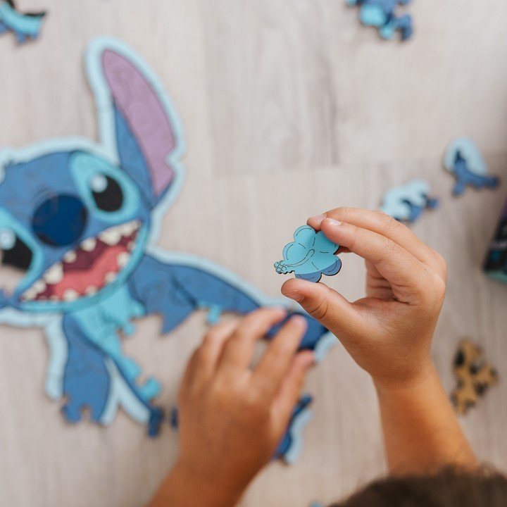 TREFL Wood Craft Junior puzzle Lilo & Stitch 50 dílků