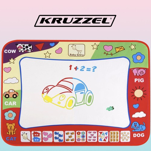 KRUZZEL MALOVÁNÍ VODOU PODLOŽKA A FIXY