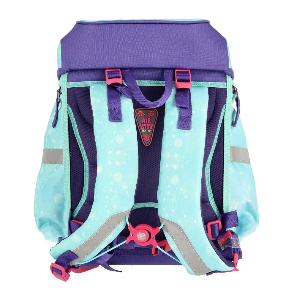 Školní batoh - 5-dílný set SMART 3D s LED osvětlením - Little Dream