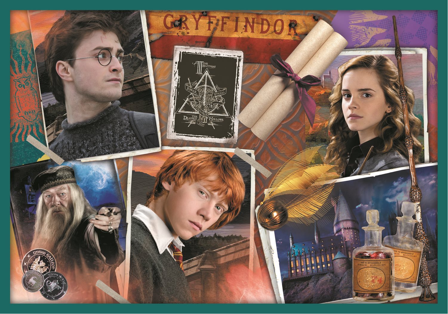 PUZZLE Harry Potter MEGA PACK 10v1