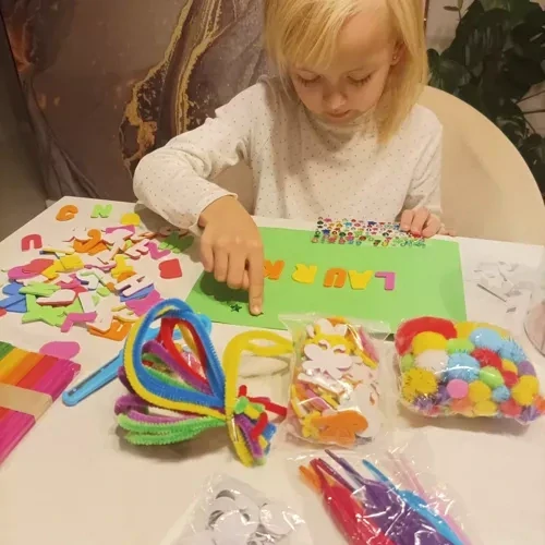 Kruzzel kreativní umělecká sada v dóze