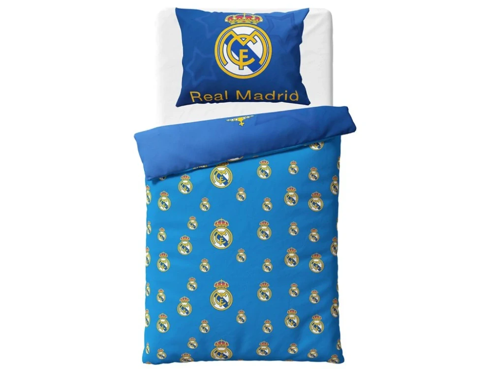 CARBOTEX Povlečení Real Madrid Blue Stars 140x200/ 70x90