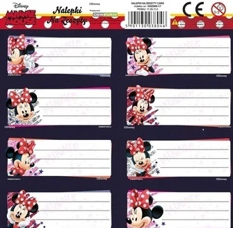 DERFORM ZVÝHODNĚNÁ ŠKOLNÍ SADA MINNIE 6KS vhodná pro prvňáčky