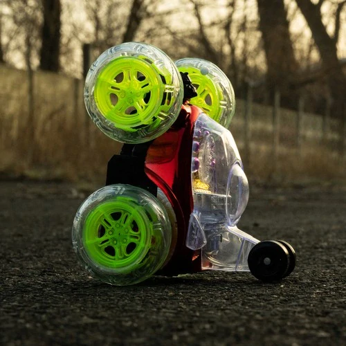 Akrobat auto Crazy Twister červené