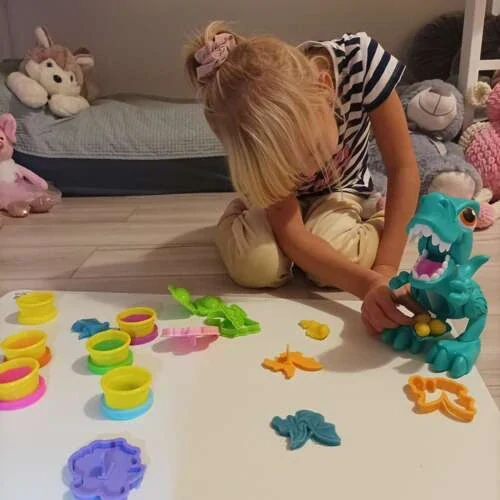 Kruzzel plastelína sada dinosaurus