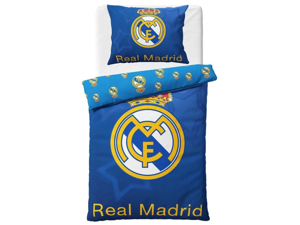 CARBOTEX Povlečení Real Madrid Blue Stars 140x200/ 70x90