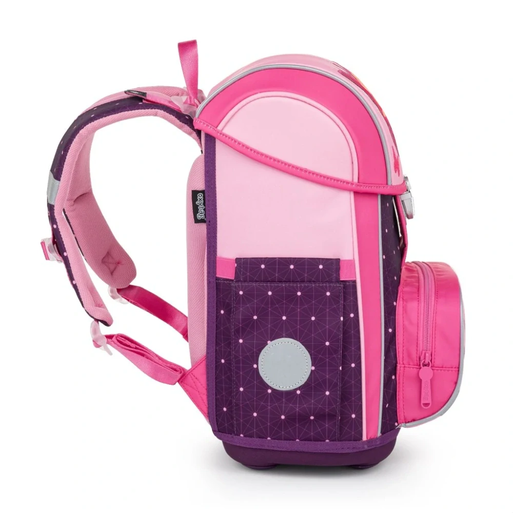 Školní set 3ks PREMIUM Motýl růžový