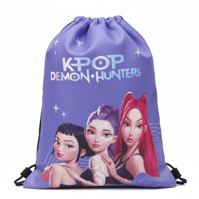 ZVÝHODNĚNÁ ŠKOLNÍ SADA POP DEMON HUNTERS 3KS-batoh,penál,sáček