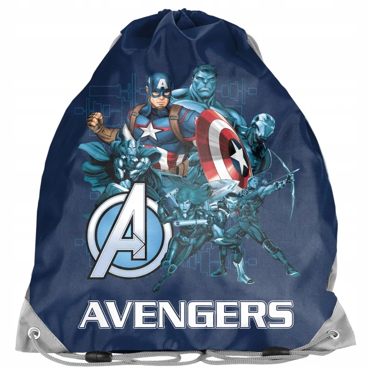 PASO ZVÝHODNĚNÁ ŠKOLNÍ SADA AVENGERS 3KS-aktovka,sáček,penál-vhodná pro prvňáčky