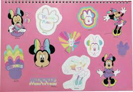 SPIRÁLOVÝ BLOK SE SAMOLEPKAMI MINNIE, uni