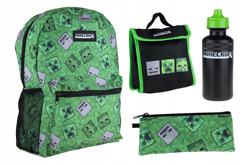 4 - DÍLNÁ SADA S BATOHEM MINECRAFT, uni