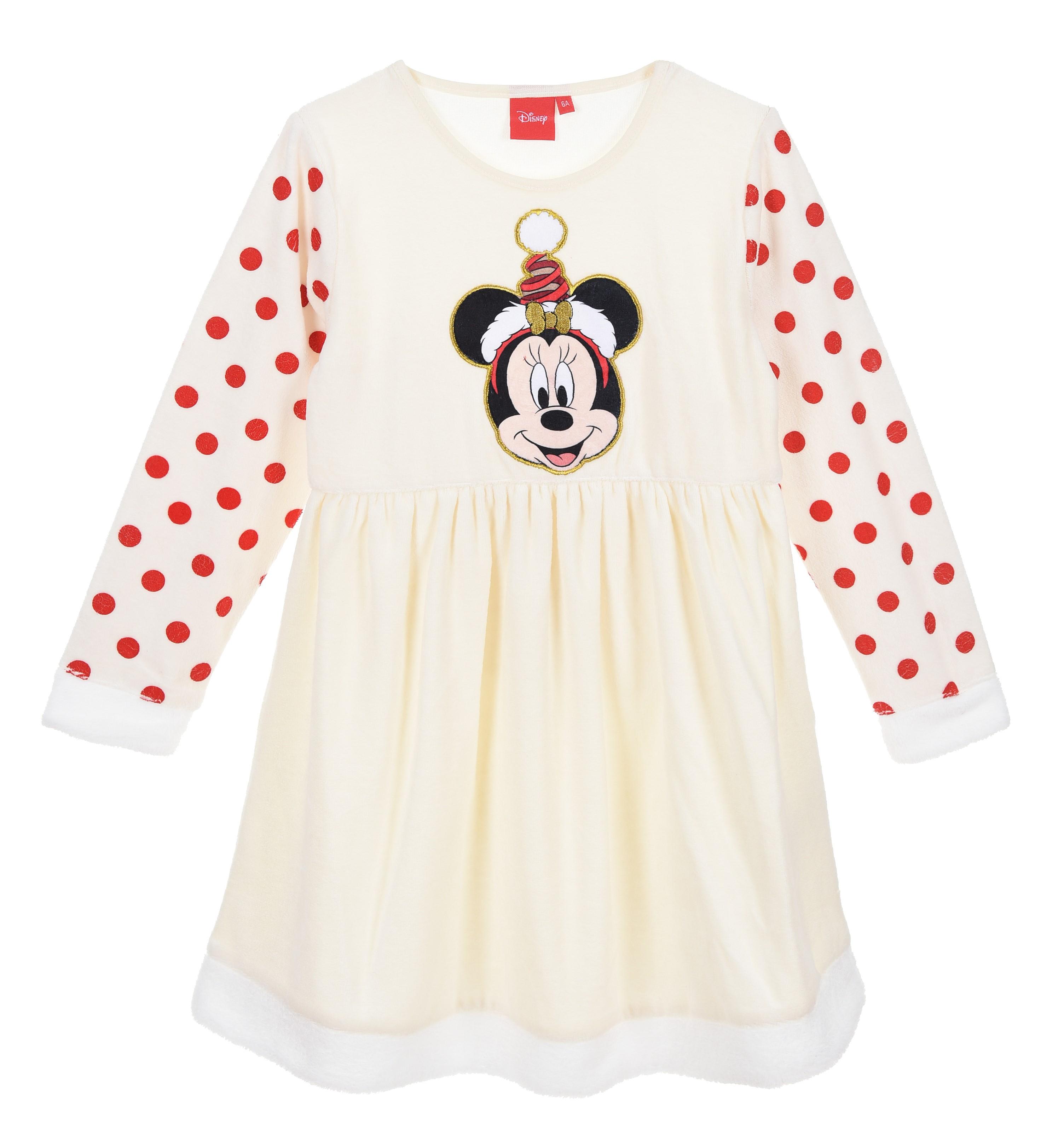 ŠATY  A ČEPICE MINNIE VÁNOCE, 3