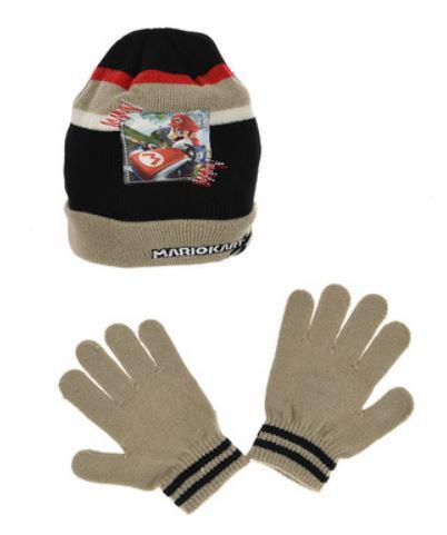 ČEPICE A RUKAVICE SUPER MARIO, 52