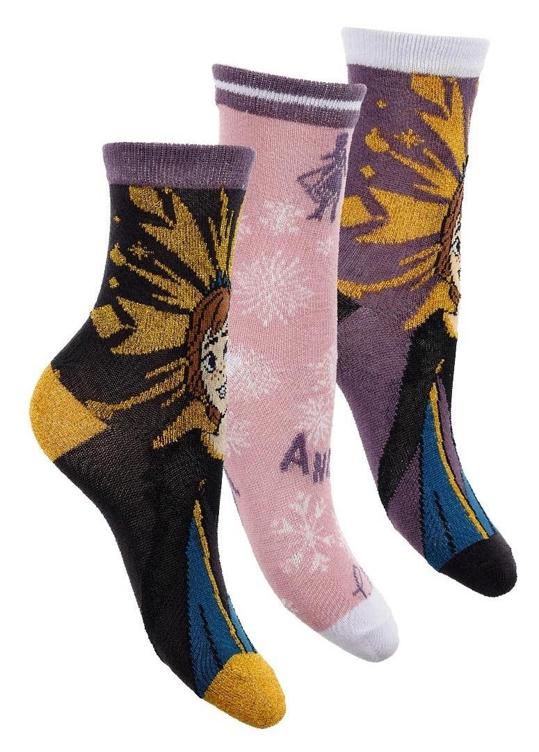 SADA 3 KS PONOŽKY FROZEN, 31-34