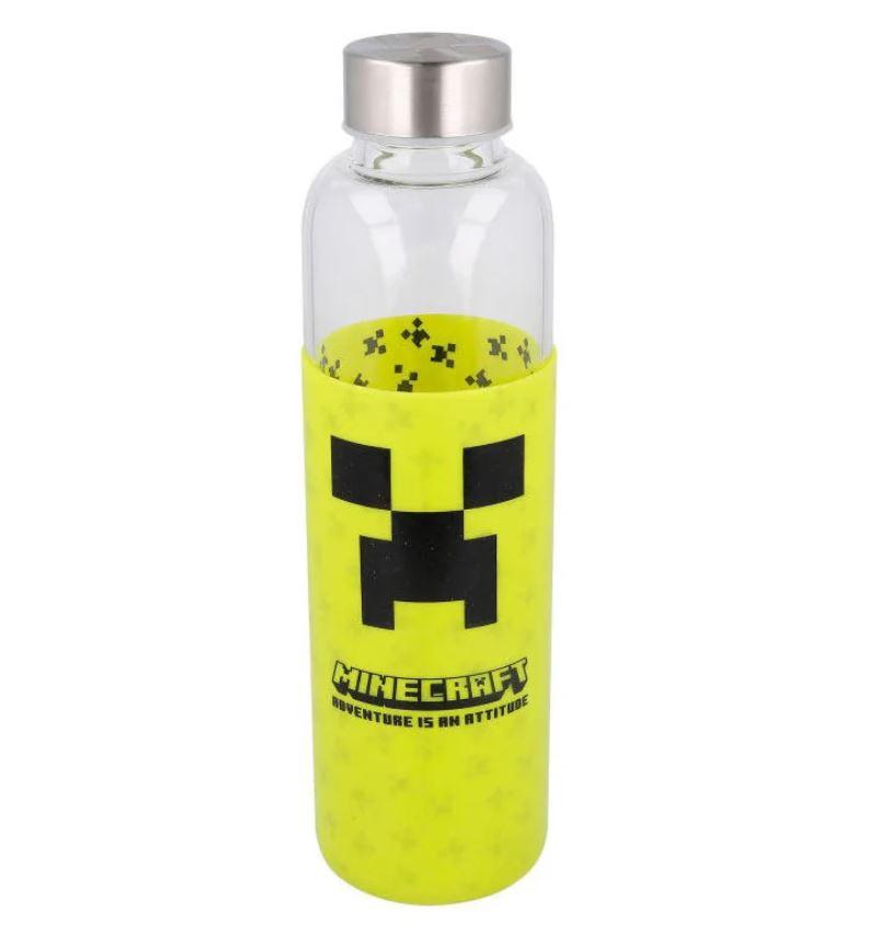 SKLENĚNÁ LÁHEV NA PITÍ MINECRAFT, uni