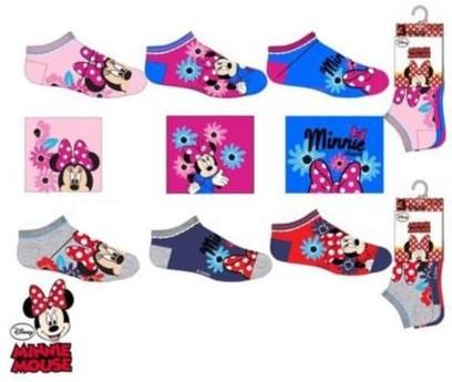SET 3 KS SADA 3 KS PONOŽKY MINNIE, 23-26,27-30,31-34