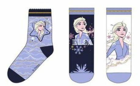 SADA 3 KS PONOŽKY FROZEN, 23-26
