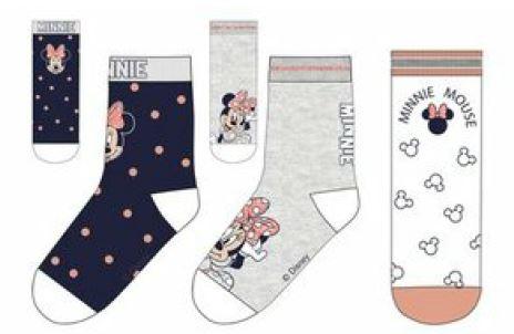 SADA 3 KS PONOŽKY MINNIE, 31-34