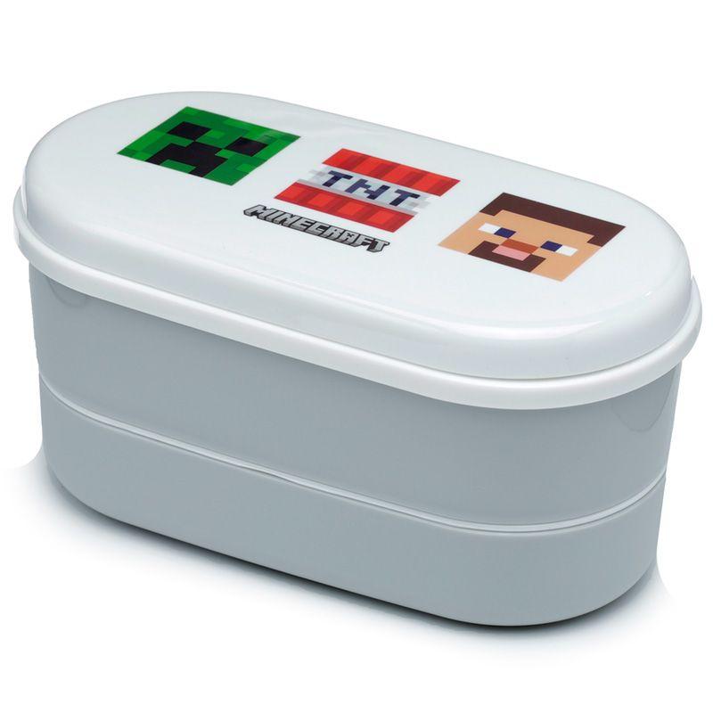 MULTI KRABIČKA  NA OBĚD S PŘÍBOREM MINECRAFT, uni