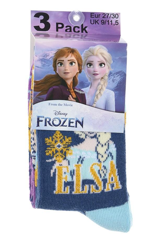 SADA 3 KS PONOŽKY FROZEN, 23-26
