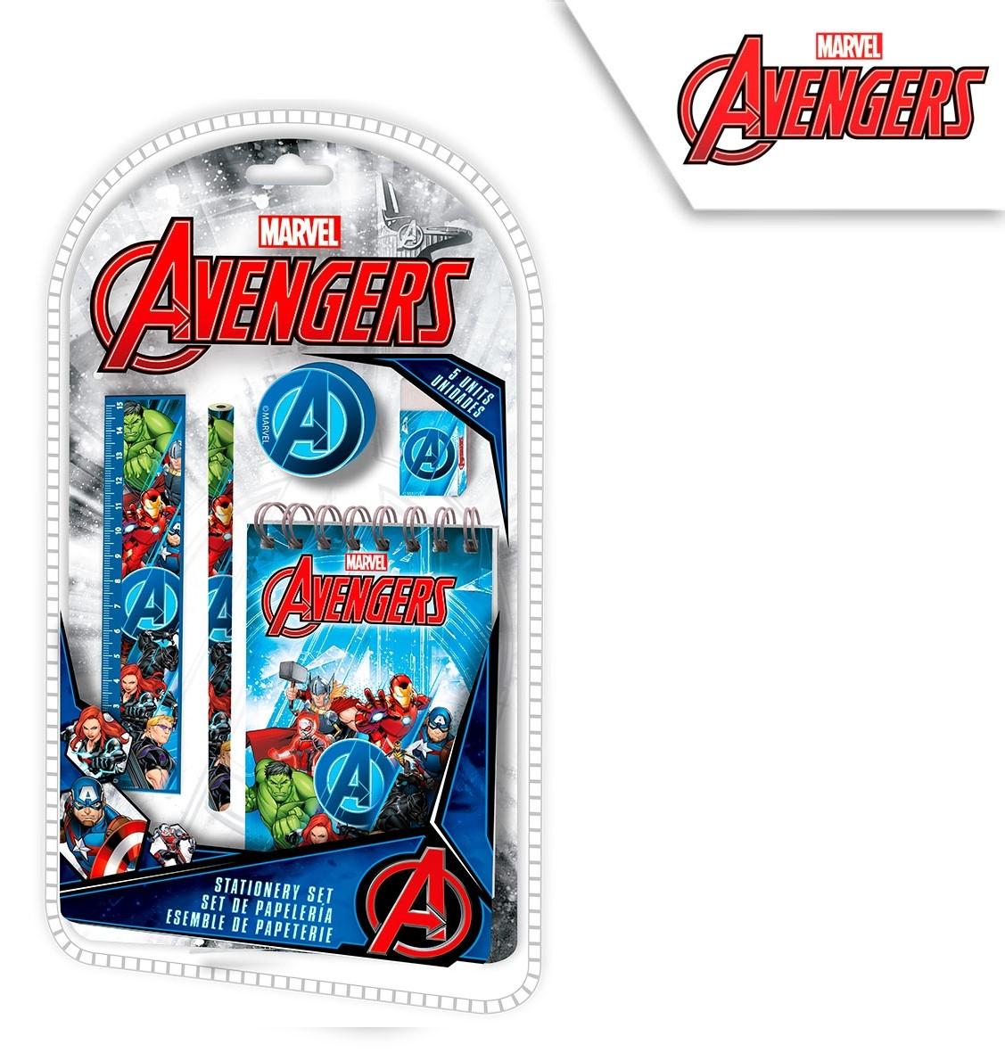 5 - DÍLNÁ PSACÍ SOUPRAVA AVENGERS, uni