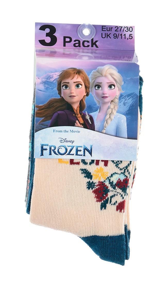 SADA 3 KS PONOŽKY FROZEN, 23-26