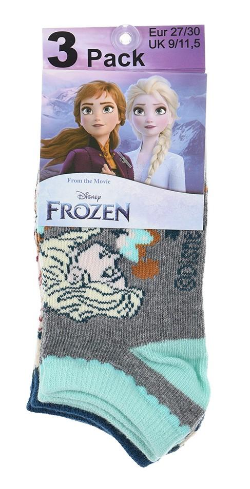 SADA 3 KS PONOŽKY FROZEN, 23-26