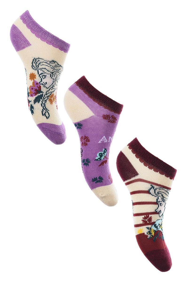 SADA 3 KS PONOŽKY FROZEN, 31-34