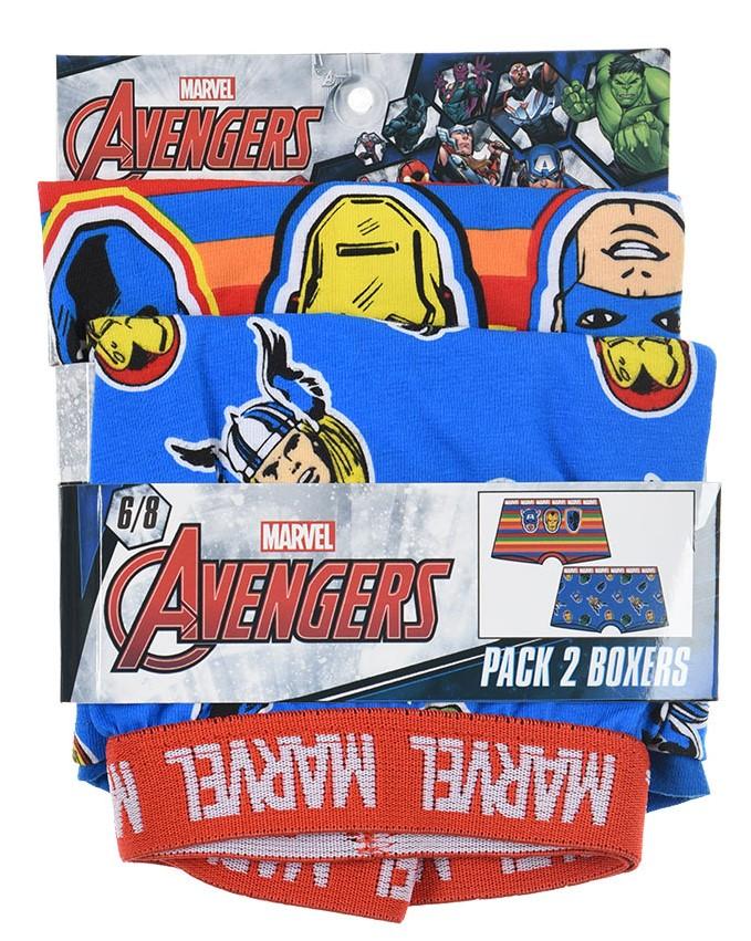 DUOPACK BOXERKY AVENGERS, 6-8