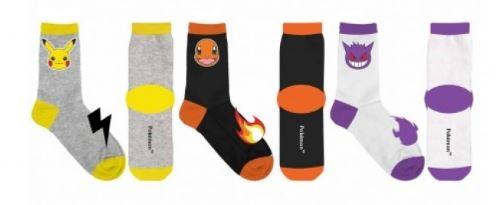 SADA 3 KS PONOŽKY POKÉMON, 23-26