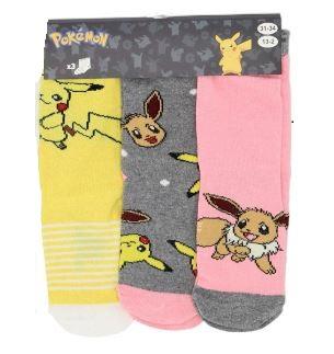SADA 3 KS PONOŽKY POKÉMON, 23-26