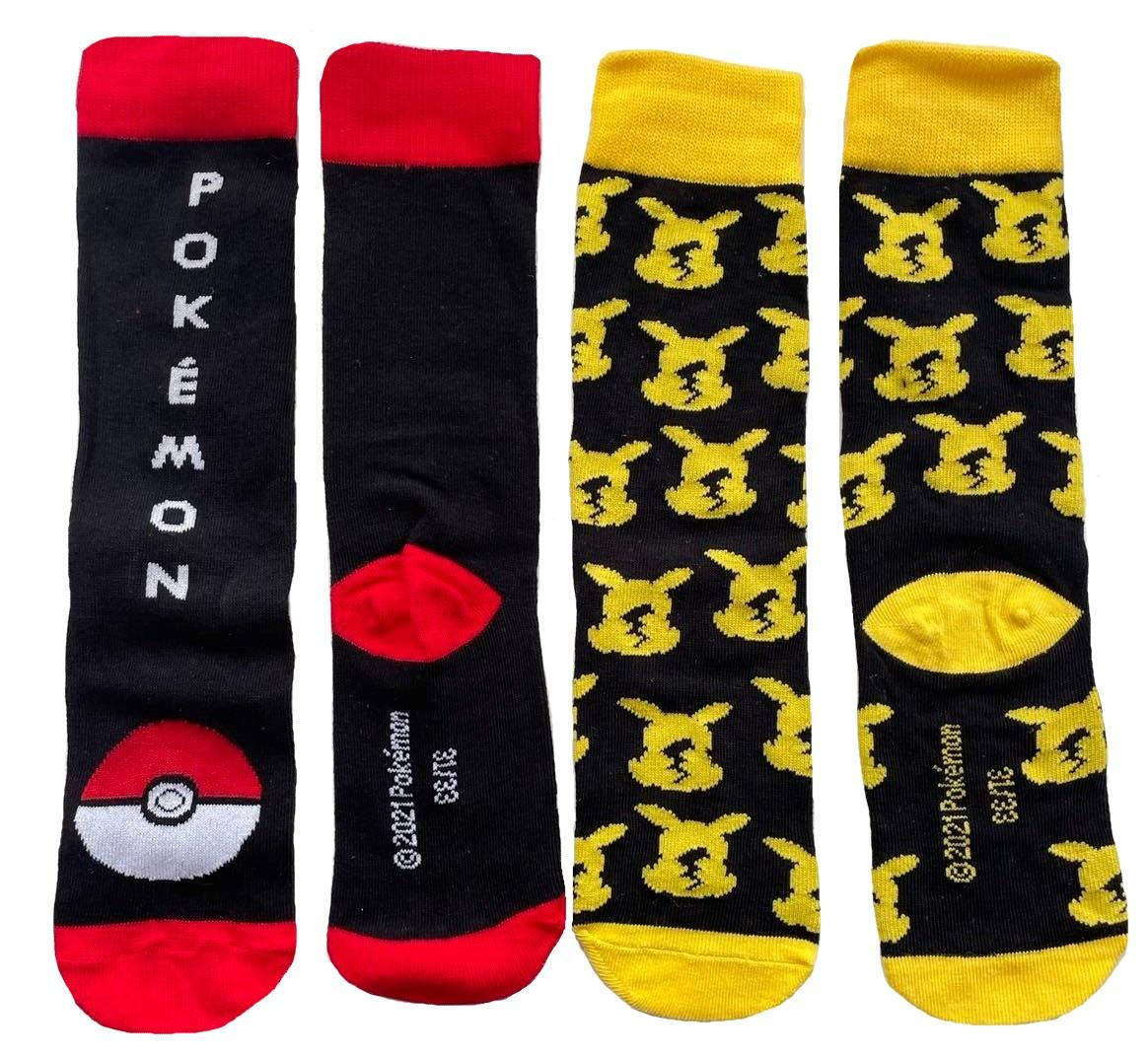SADA 2 KS PONOŽKY POKÉMON, 37-39