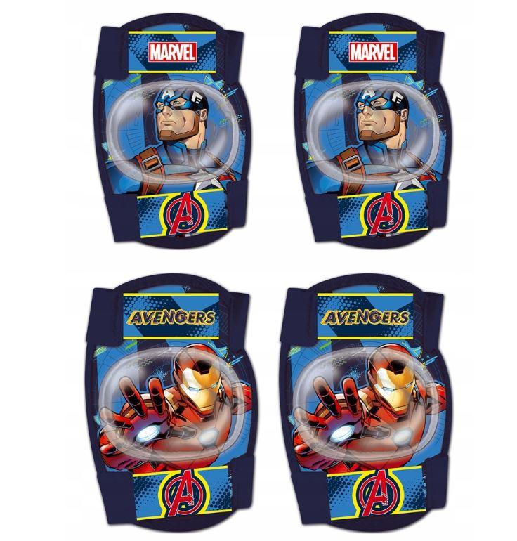 SADA 4 KS CHRÁNIČE KOLEN A LOKTŮ AVENGERS, uni