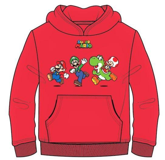 BOX 20 KS MIKINA SUPER MARIO, 4,5,6,8,10