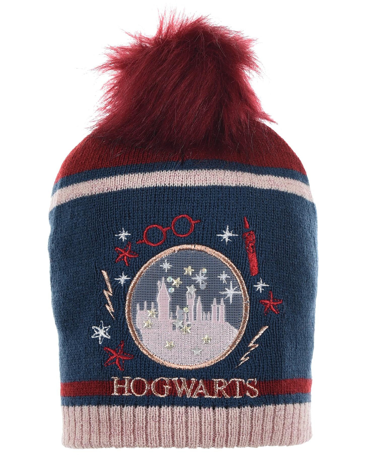 SOUPRAVA  ČEPICE, ŠÁLA  A RUKAVICE HARRY POTTER, 54