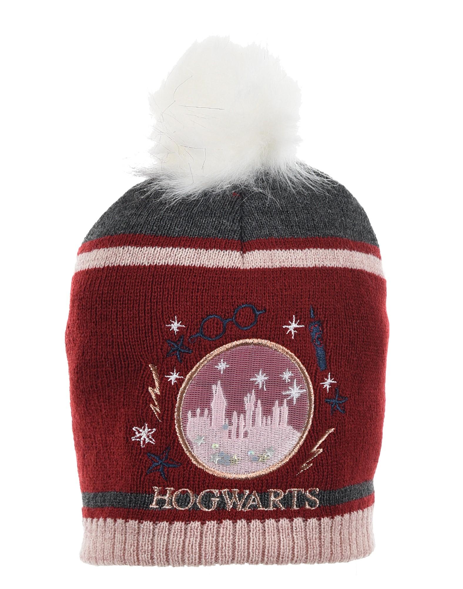 SET 6 KS SOUPRAVA  ČEPICE, ŠÁLA  A RUKAVICE HARRY POTTER, 3x52,3x54