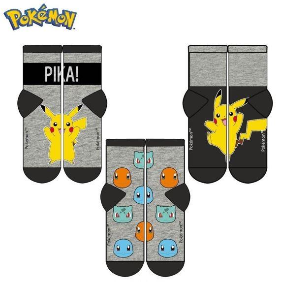 SADA 3 KS PONOŽKY POKÉMON, 27-30