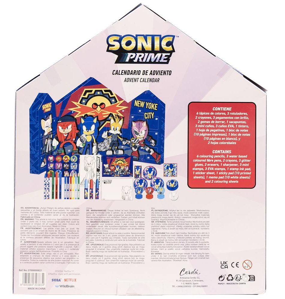 ADVENTNÍ KALENDÁŘ SONIC, uni