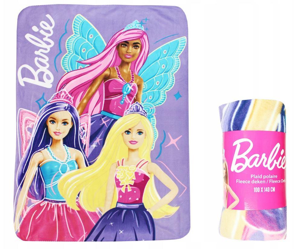 FLÍSOVÁ DEKA BARBIE, uni